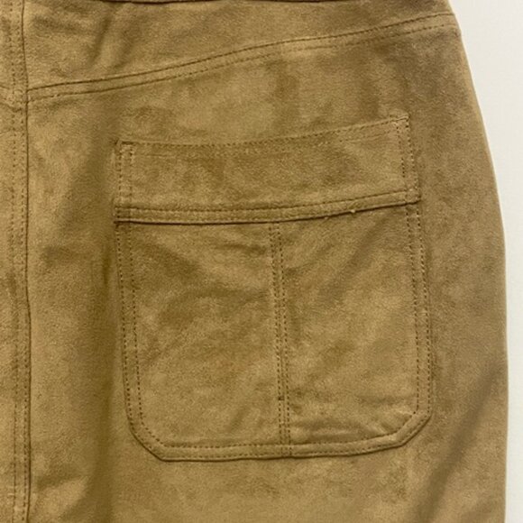 Liz Claiborne Faux Suede Skirt Size 12 - Picture 5 of 12